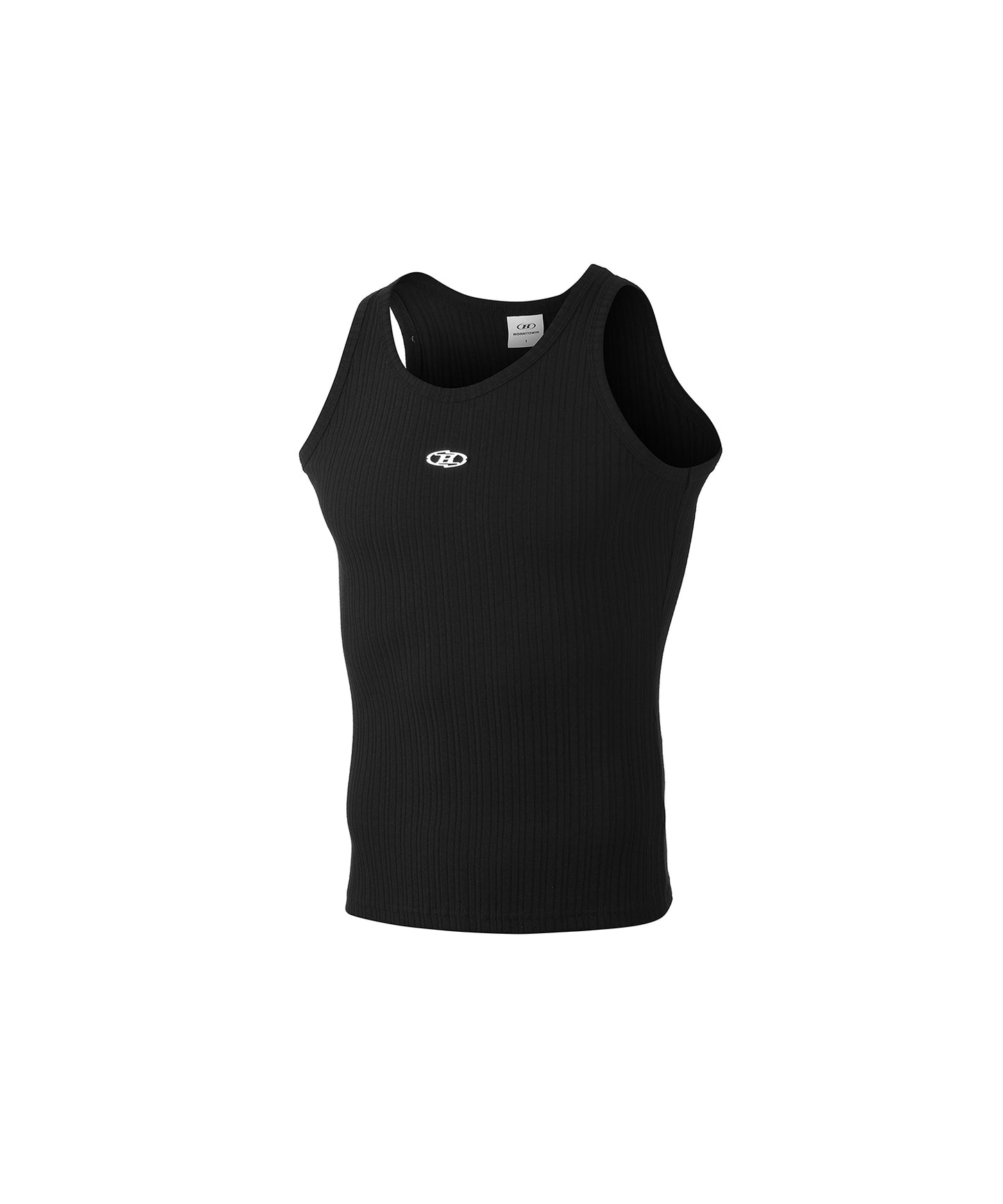 B PENDANT SLICE SLEEVELESS [BLACK]