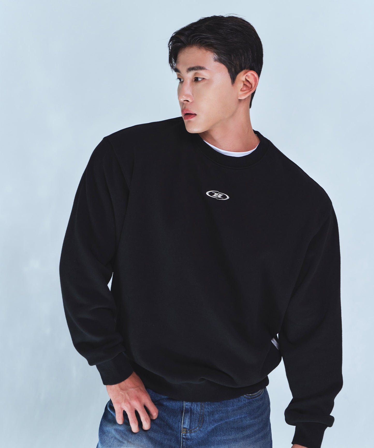 CHROME B SWEATSHIRTS [BLACK]