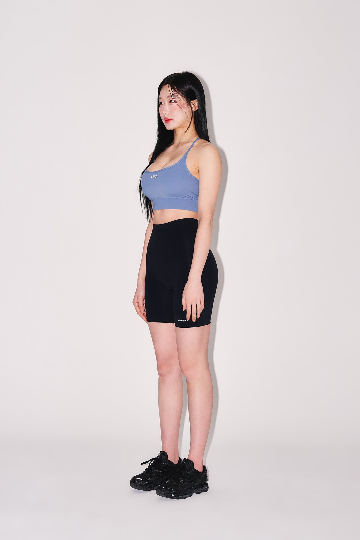 IN STOCK* W CROSS BACK BRA TOP [BLUE]