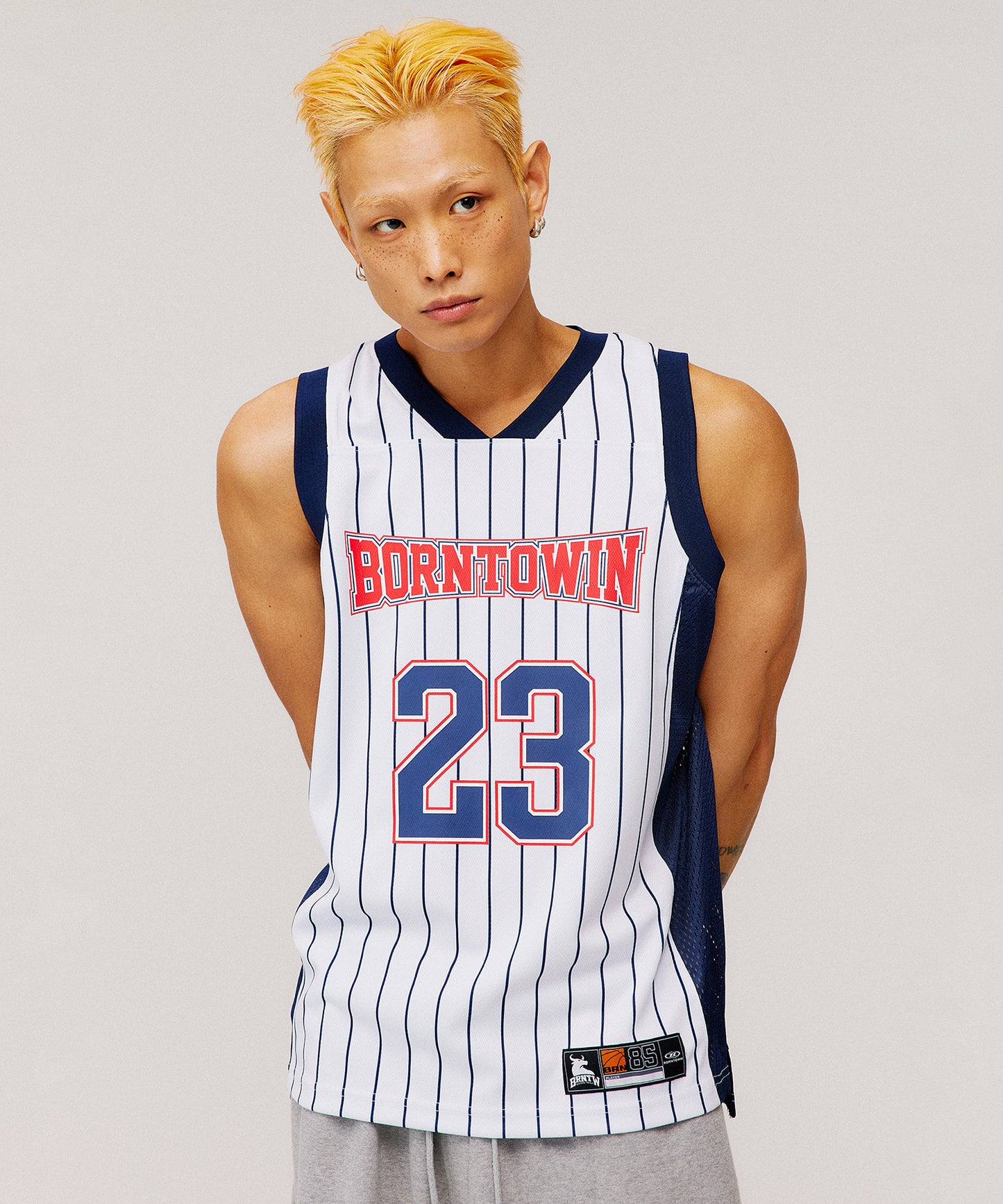 NUMBER 23 BASKETBALL SLEEVELESS [WHITE]