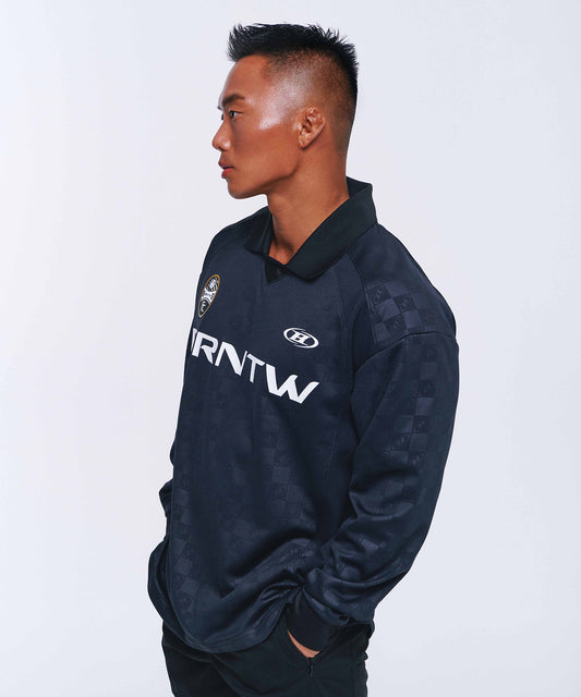 MONOGRAM SOCCER JERSEY [BLACK]