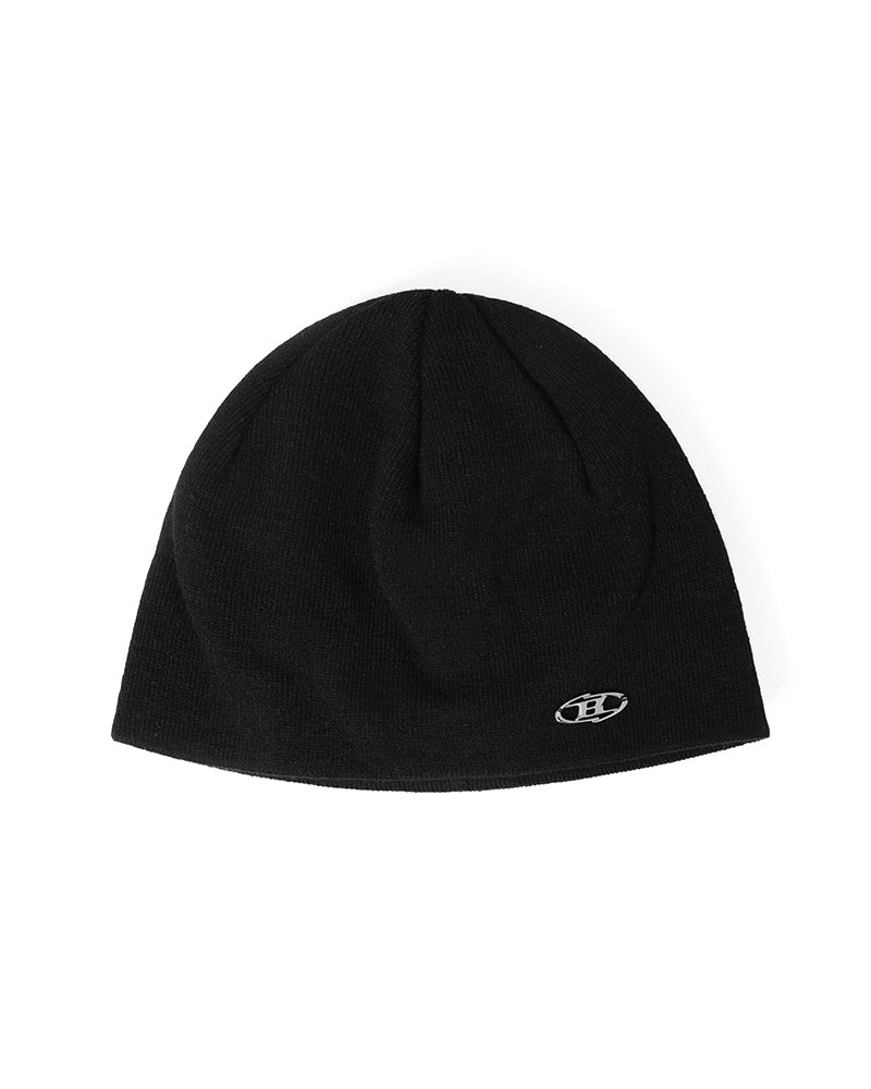 B PENDANT BEANIE [BLACK]