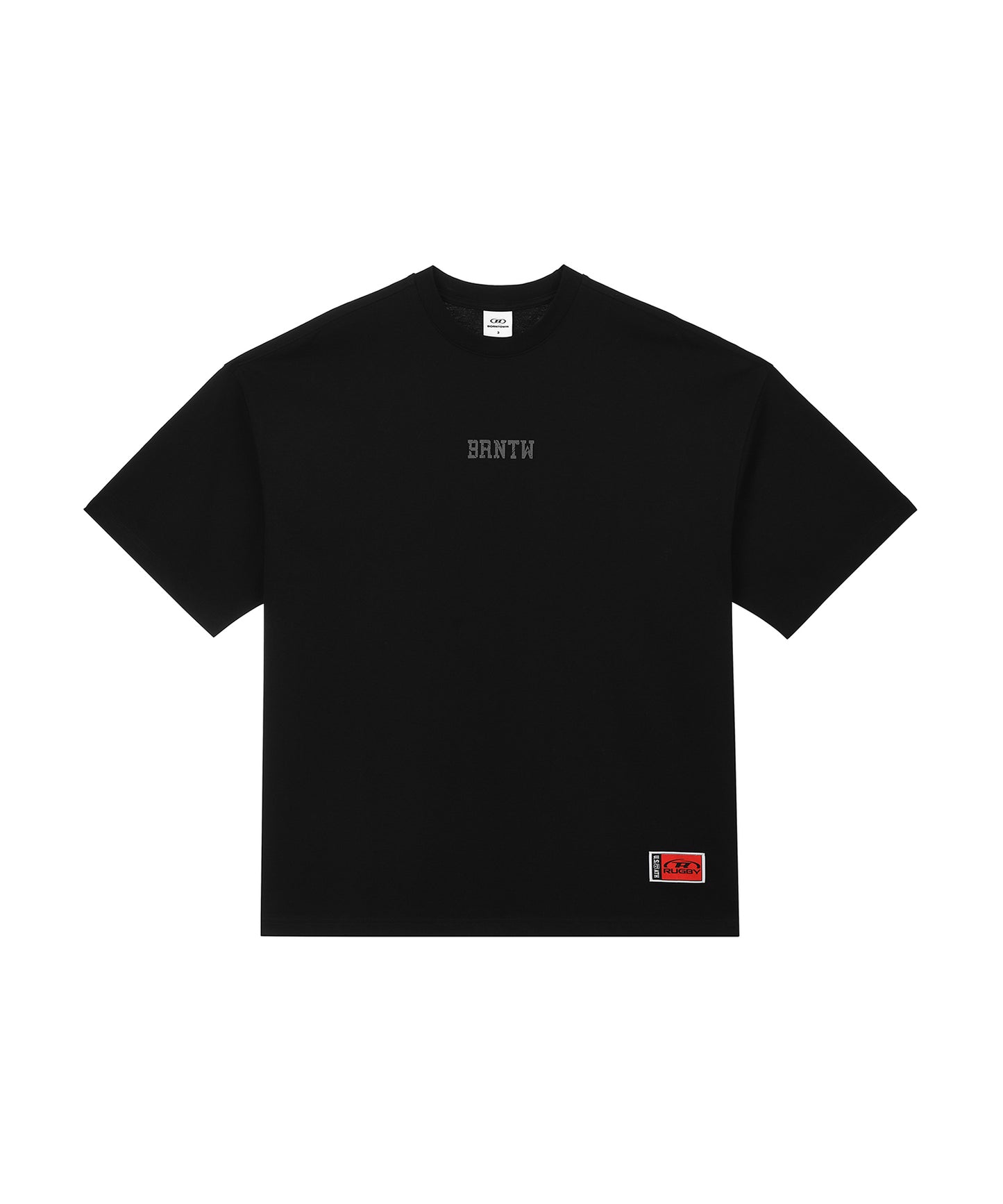 85 BACK LOGO EXTRA FIT T-SHIRTS [BLACK]
