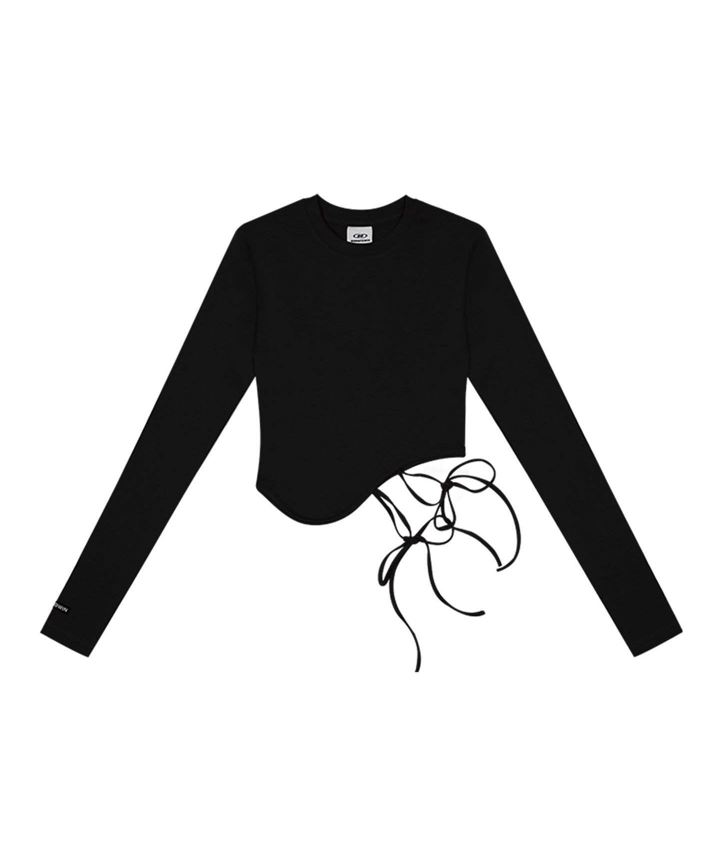 TIDE TIE LONGSLEEVE [BLACK]