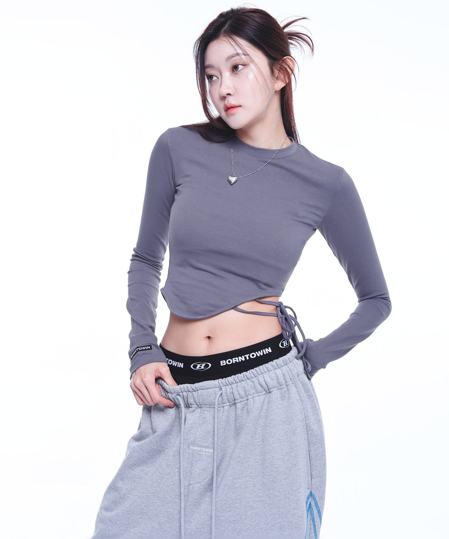 TIDE TIE LONGSLEEVE [PURPLE]