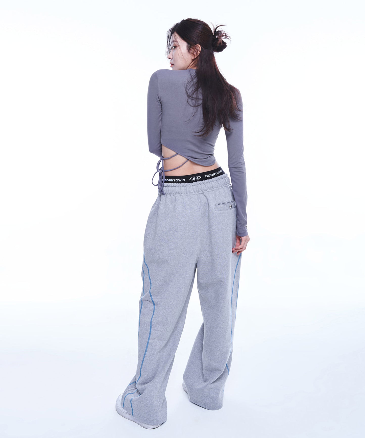 TIDE TIE LONGSLEEVE [PURPLE]
