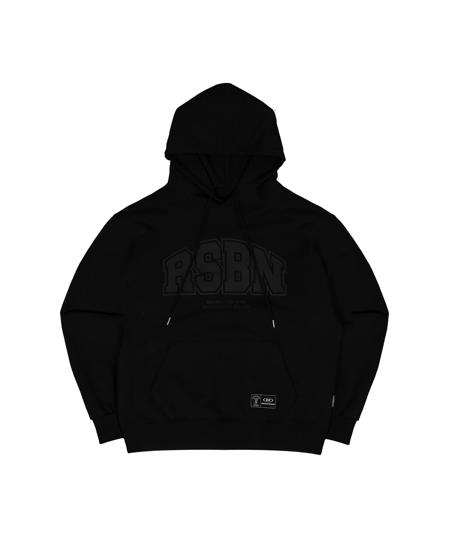 RSBN OVER FIT HOODIE [BLACK]