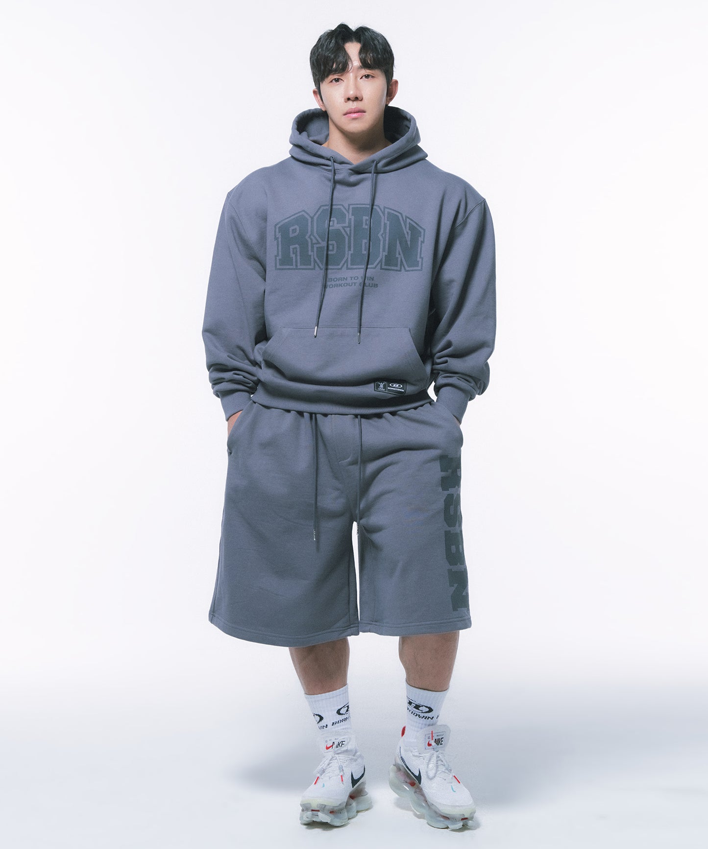 RSBN OVER FIT HOODIE [CHARCOAL]