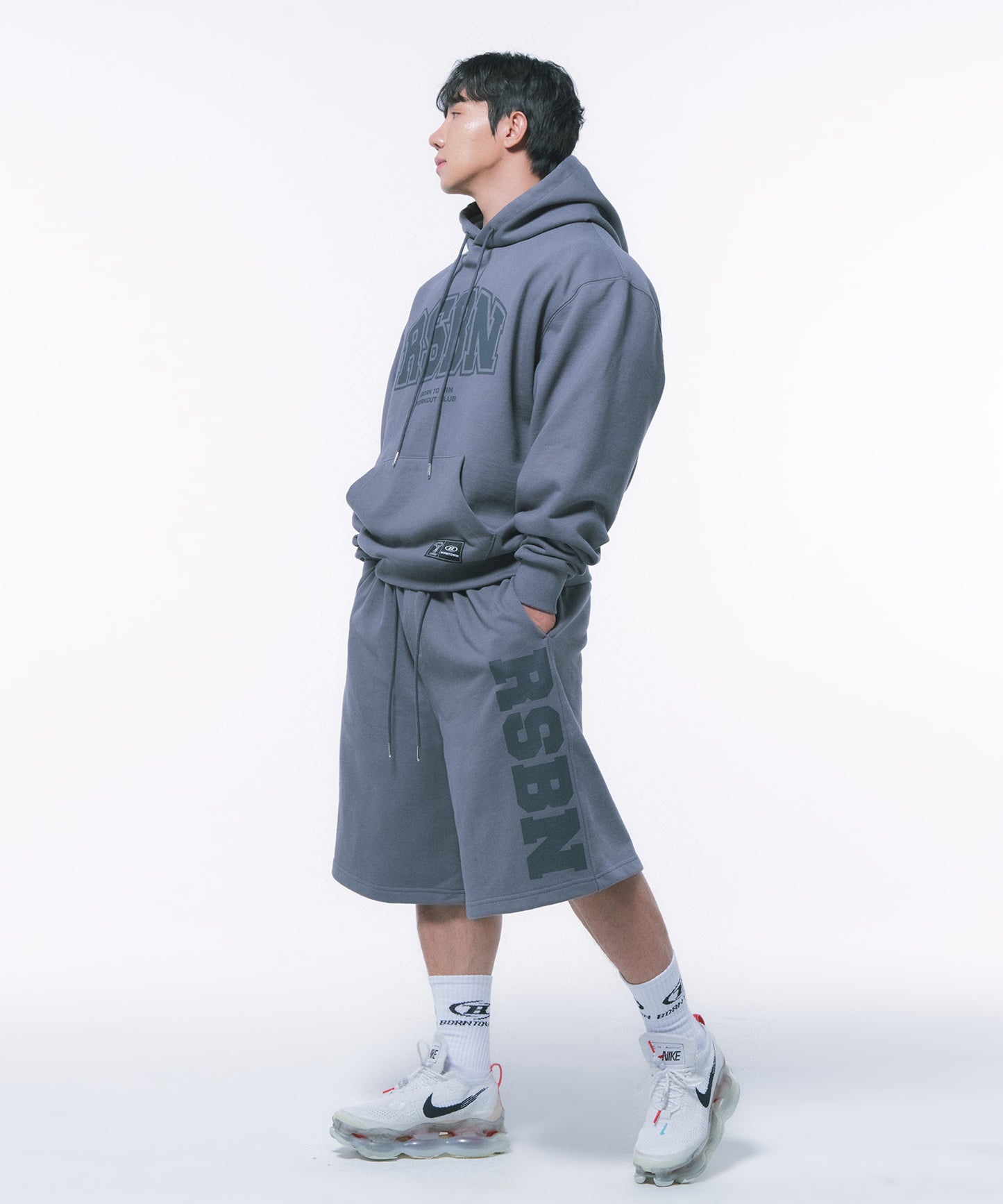 RSBN OVER FIT HOODIE [CHARCOAL]