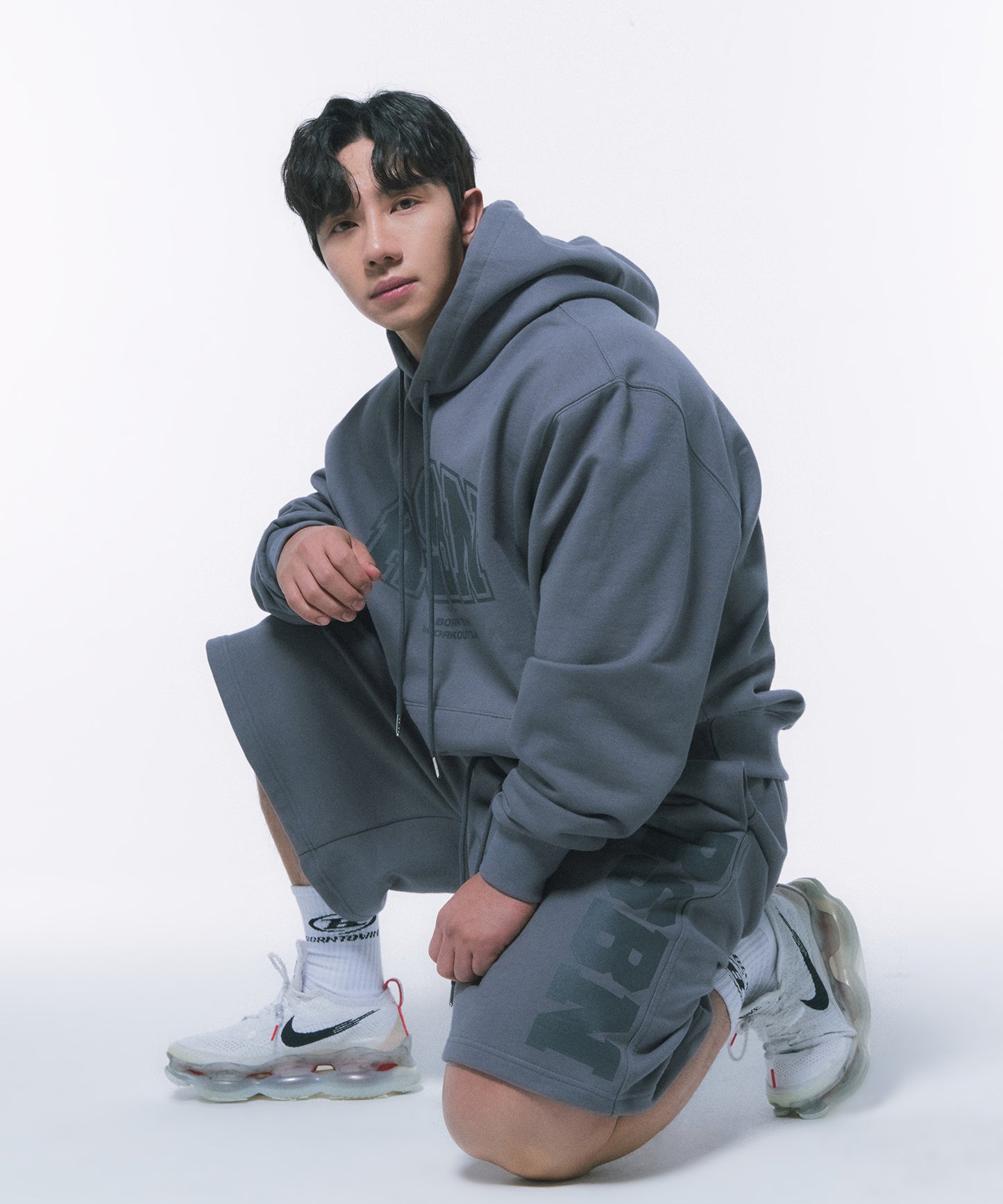 RSBN OVER FIT HOODIE [CHARCOAL]