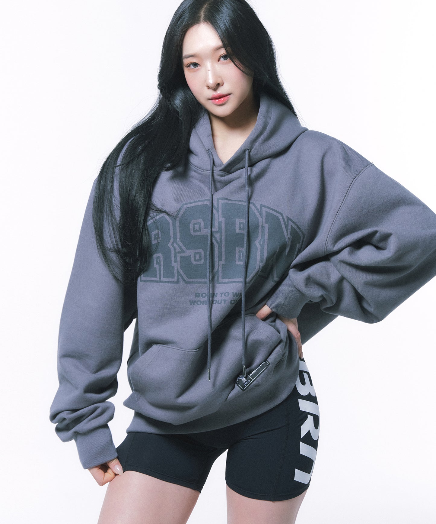 RSBN OVER FIT HOODIE [CHARCOAL]