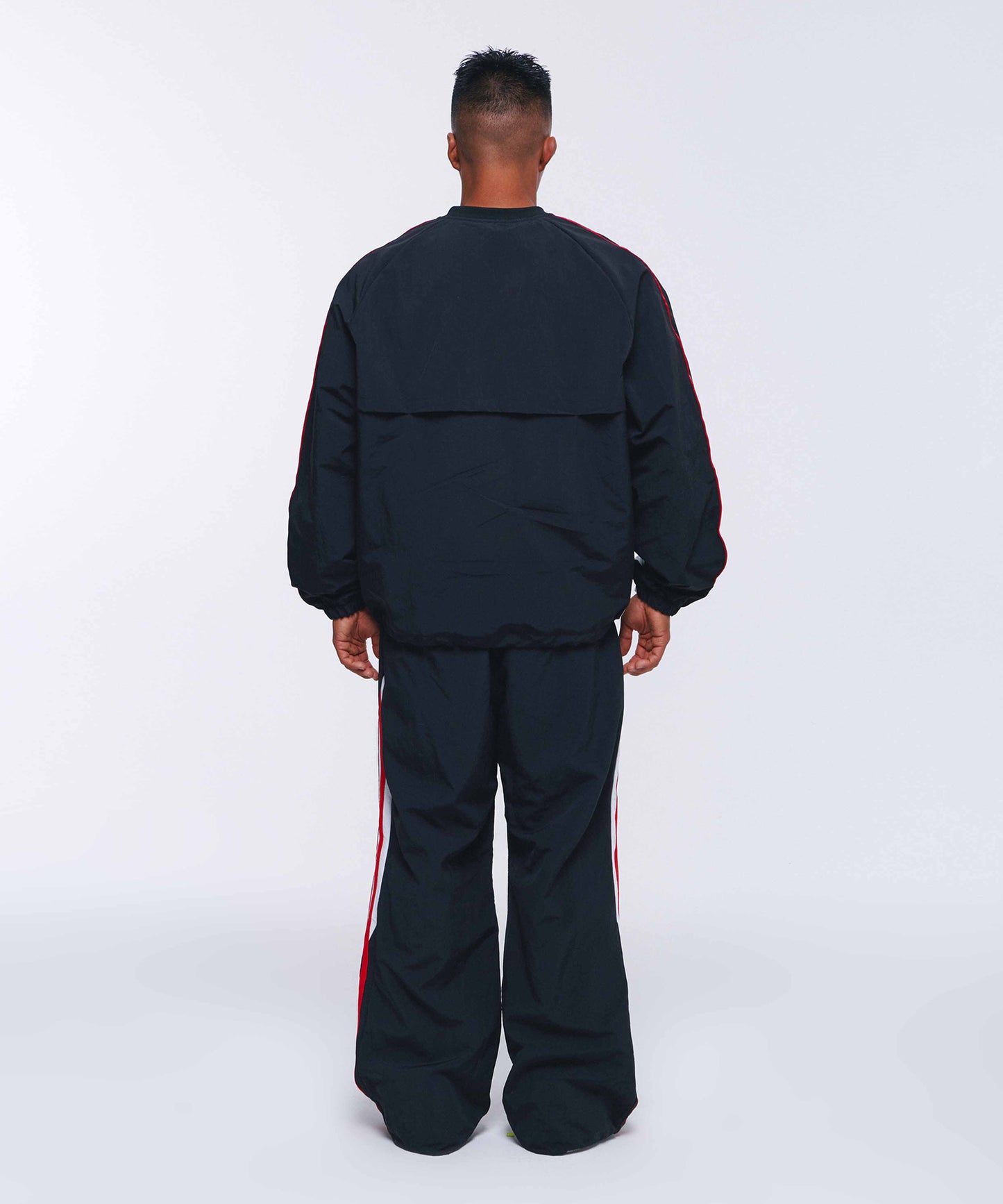 BRNTW VENTILATION NYLON TOP [BLACK]