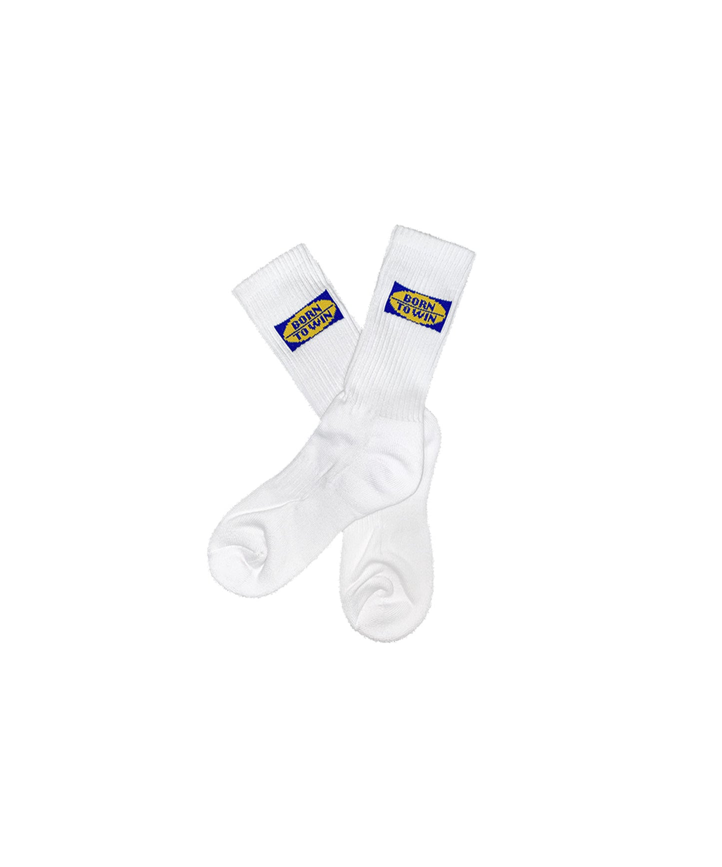 BORNKEA LOGO SOCKS [WHITE]