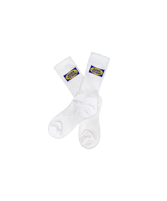 BORNKEA LOGO SOCKS [WHITE]