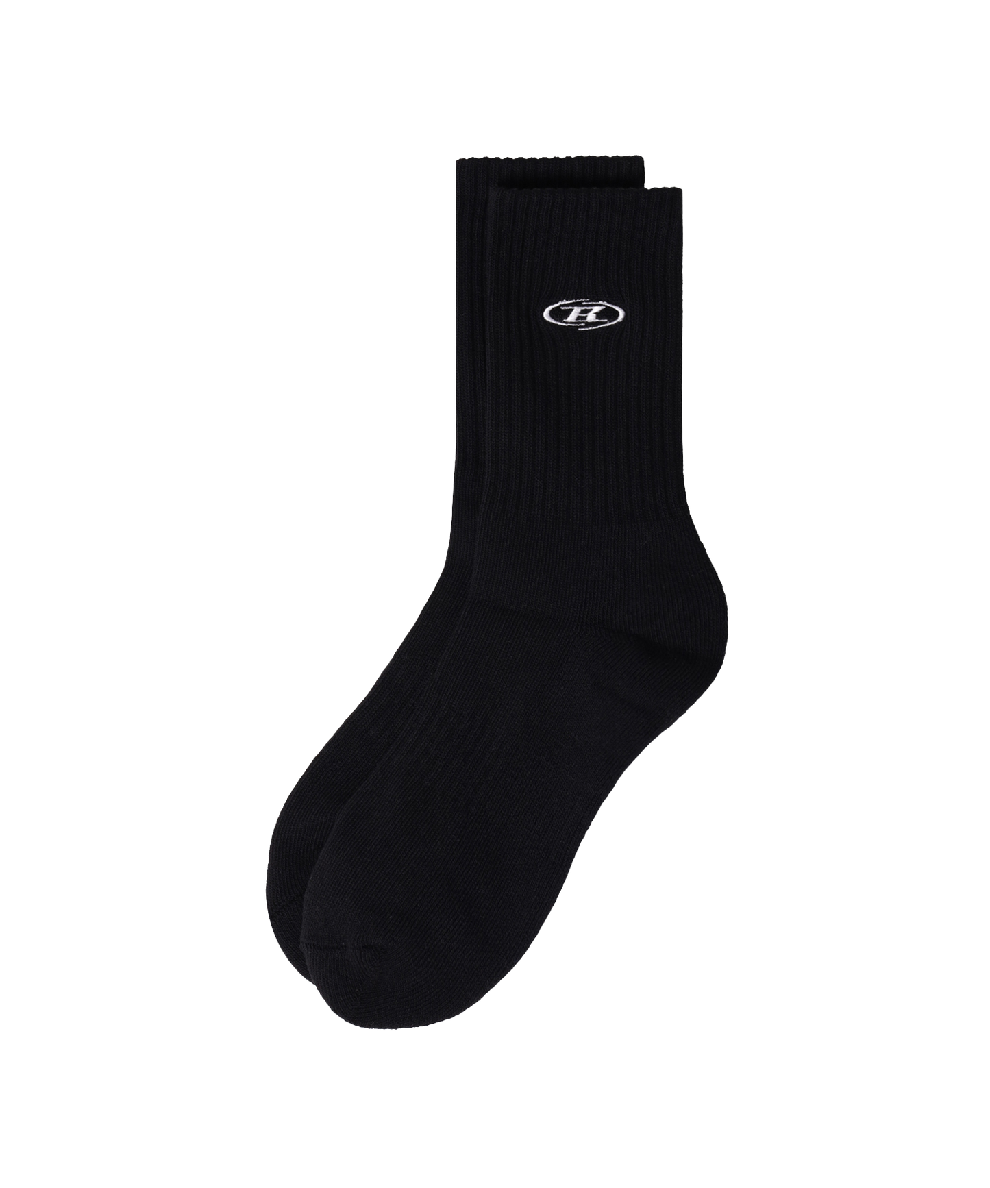 SMALL B EMBROIDERY SOCKS [BLACK]