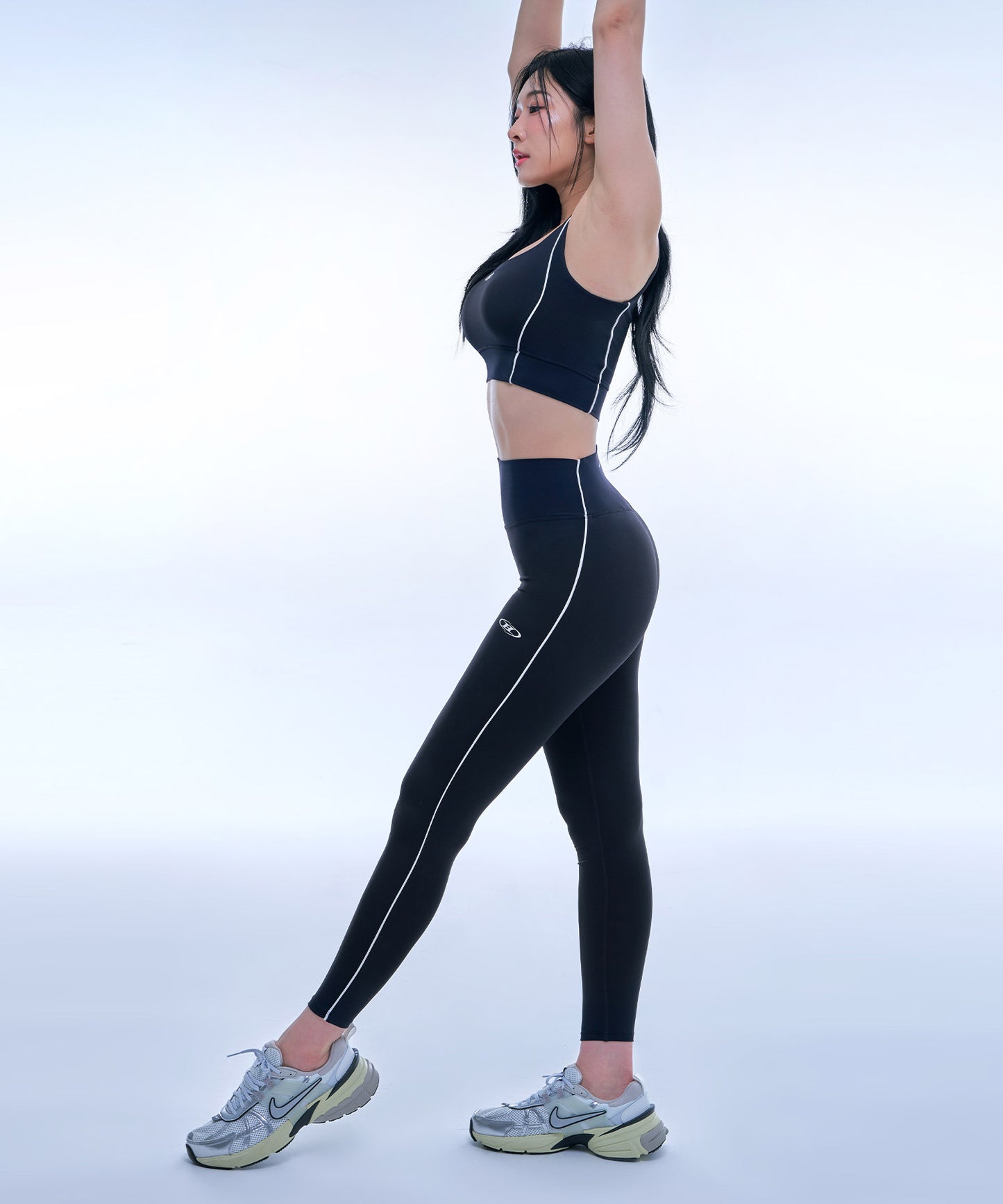 SYMBOL B PIPING TANK TOP [BLACK]