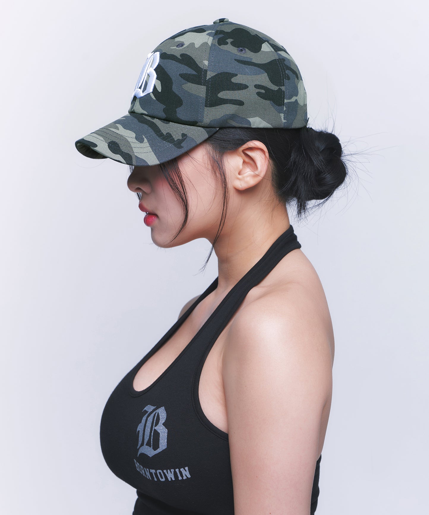 HERITAGE B BALL CAP [CAMO]