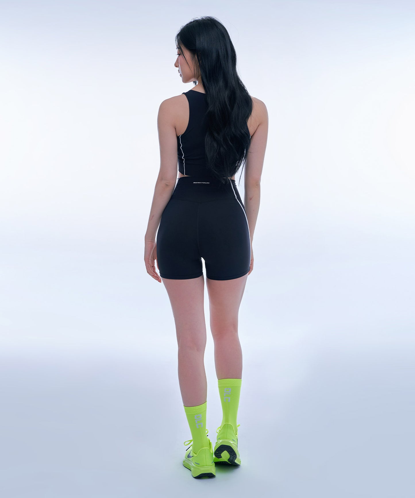 SYMBOL B PIPING TANK TOP [BLACK]